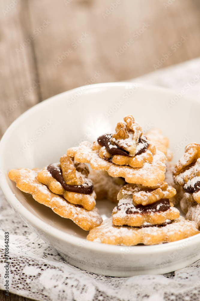 Walnußplätzchen Walnußplätzchen