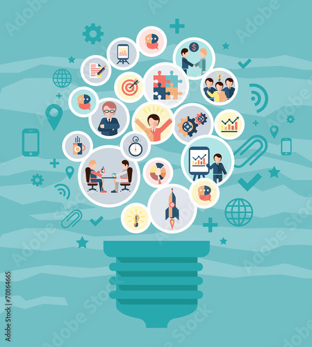 Social network concept