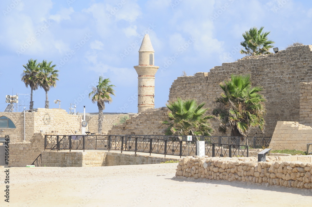 The Caesarea National Park, Israel