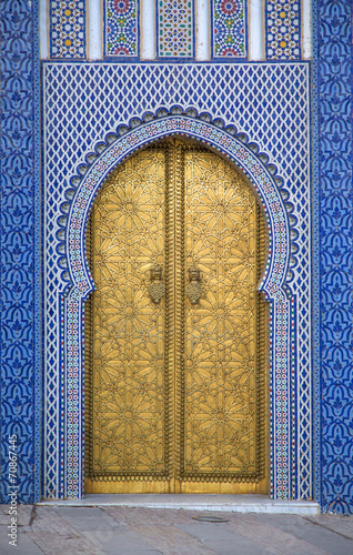 Royal Palace in Fez, Morocco