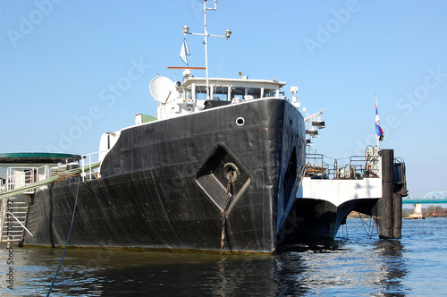 Ship in harbor