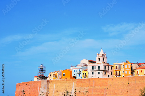 Quadro su tela termoli, molise, italy