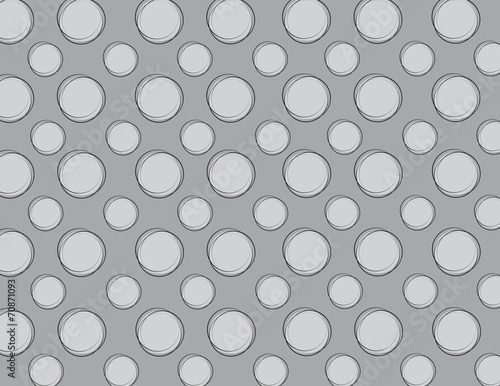 Repeating circle pattern