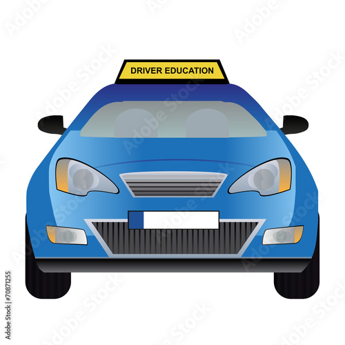 Driver education car