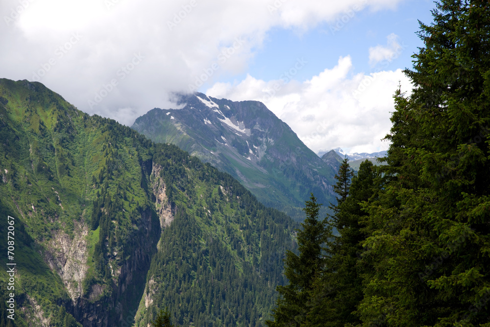 Obraz premium Stilluptal - Zillertal - Alpen