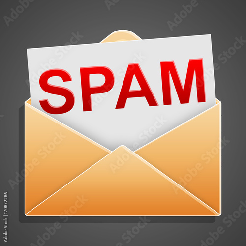 Busta con spam