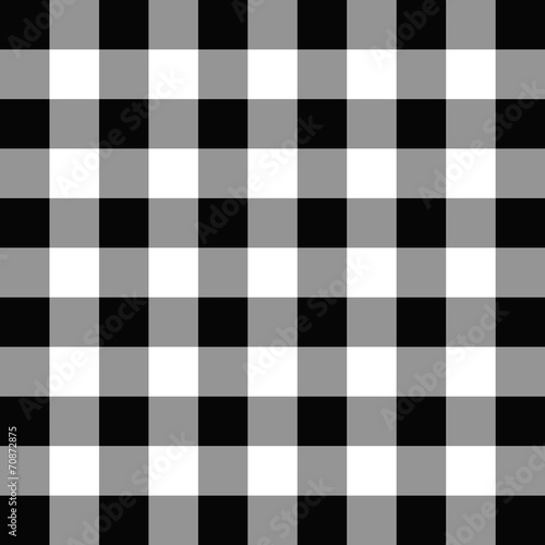 Abstract black and white geometric square seamless pattern