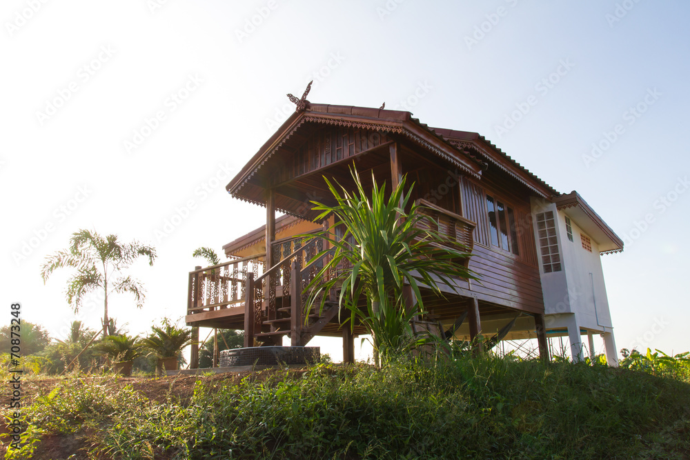 View Below the hut and Thailand applied. View Below the hut and Thailand applied.
