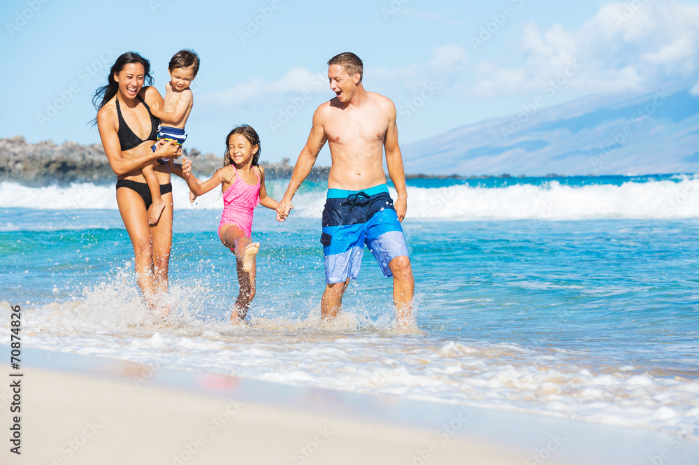Family on the Beach Family on the Beach