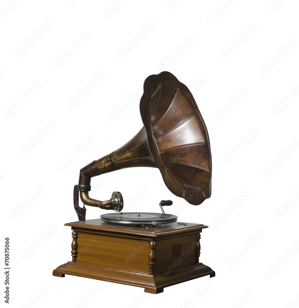 Naklejka premium Gramophone