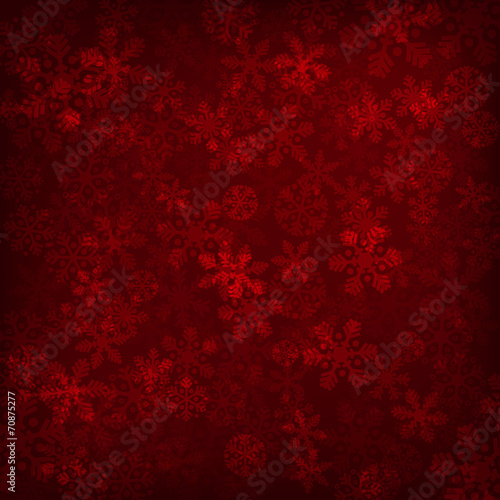 Abstract red christmas background