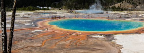 grand prismatic pool, yellowstone National park