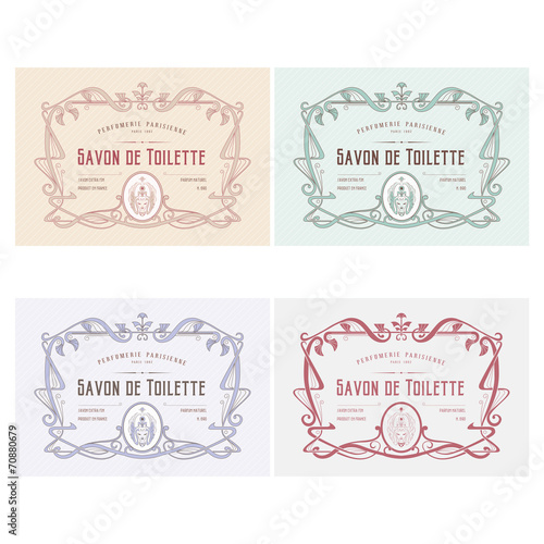 Vintage label