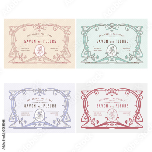 Vintage label