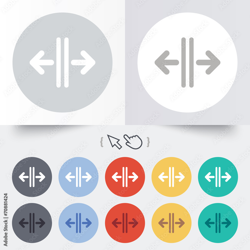 Open the door sign icon. Control in the elevator Open the door sign icon. Control in the elevator