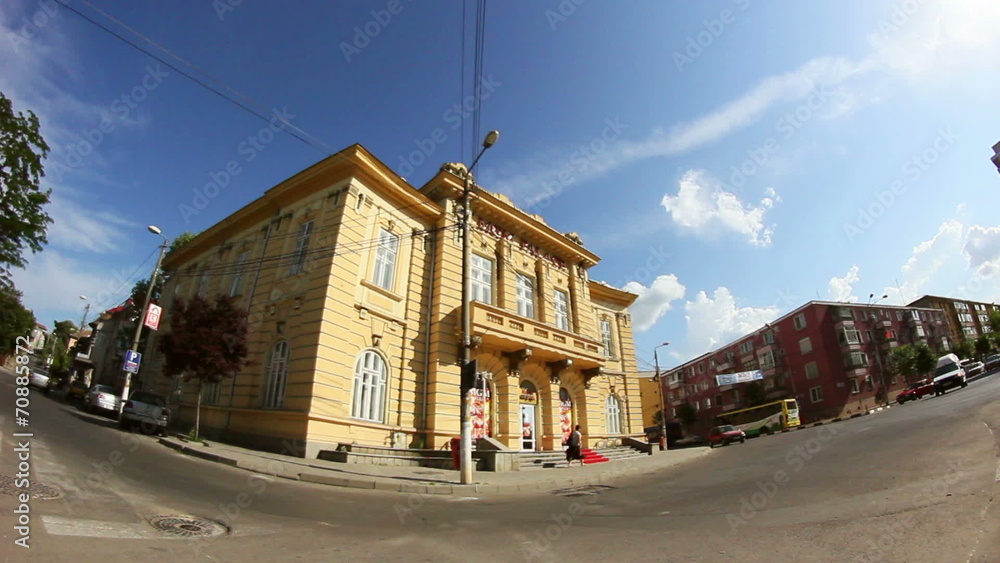 Old building in Dobrogea/Romania.Time lapse. Old building in Dobrogea/Romania.Time lapse.