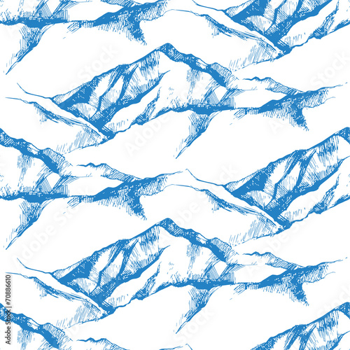 mountain seamless