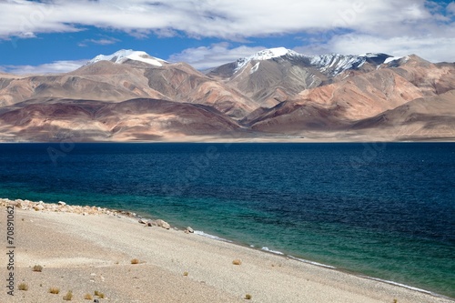 Tso Moriri lake in Rupshu valley