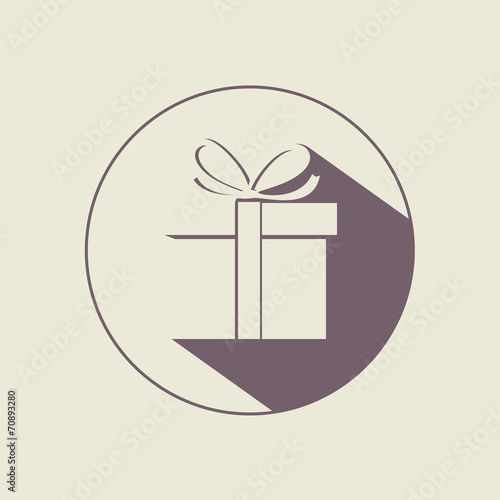 Gift box icon.