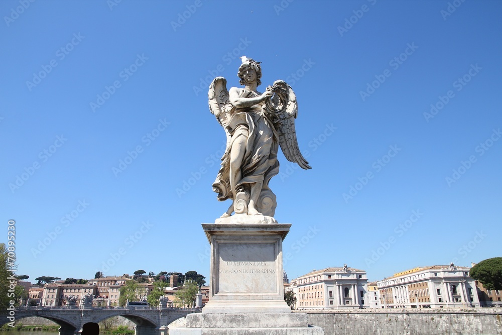 Bernini angel sculpture - Ponte Sant Angelo