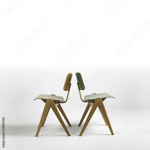 hillestak style Robin Day Chairs