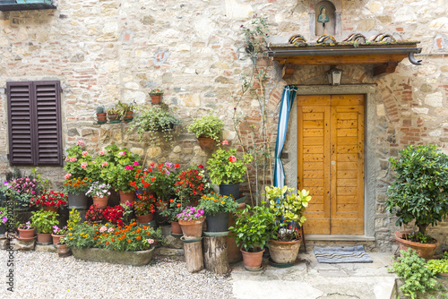 Fototapeta Naklejka Na Ścianę i Meble -  Montefioralle (Chianti, Tuscany)