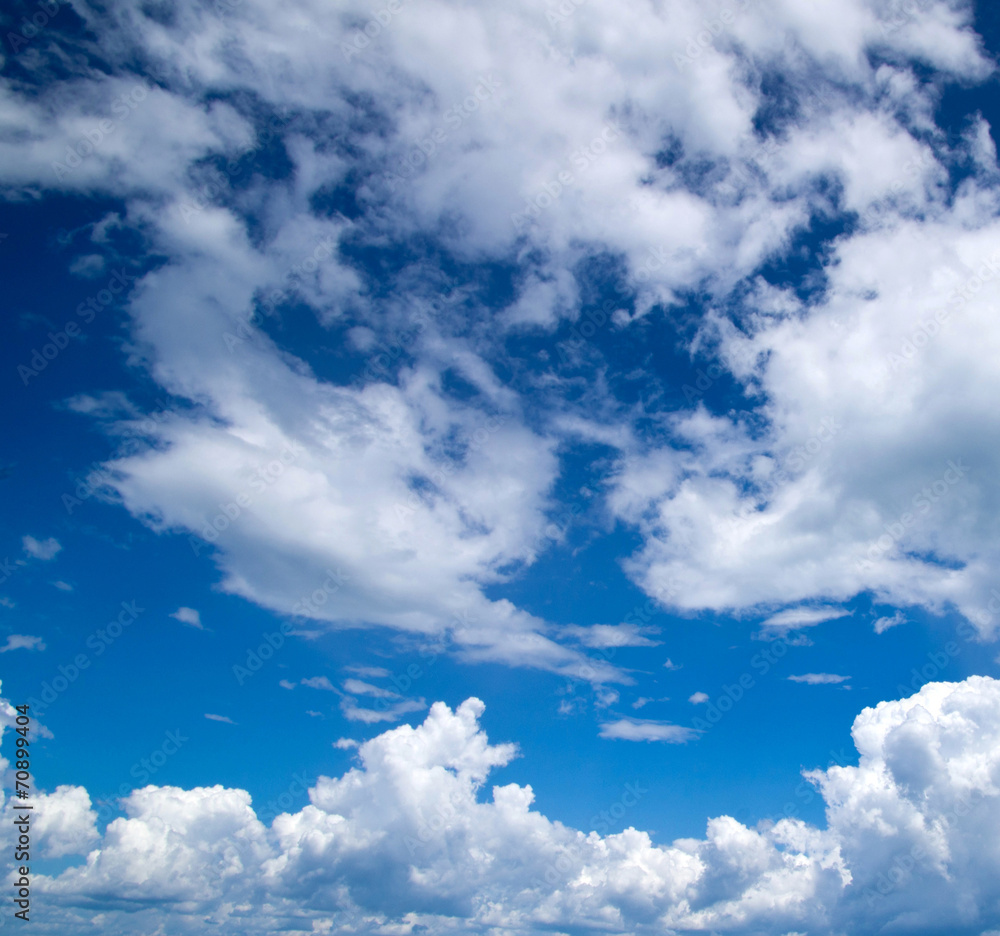 Obraz premium clouds and sun