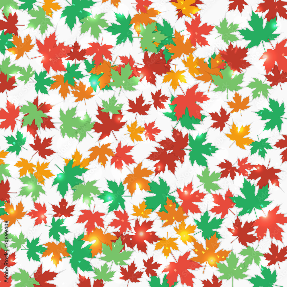 Frame fallen maple leaves. Autumn background. Vector. Frame fallen maple leaves. Autumn background. Vector.