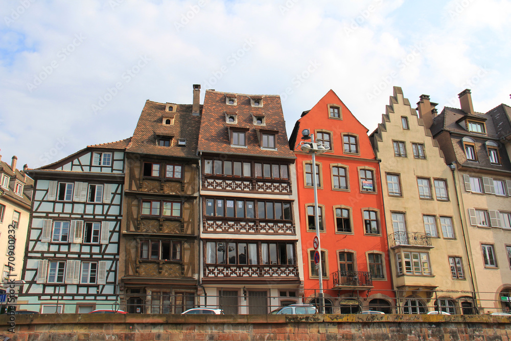 Strasbourg architecture (Alsace, France)