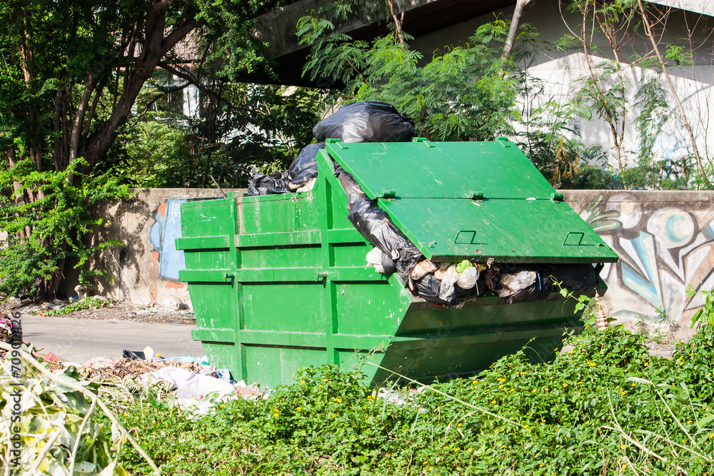 Trash containers Trash containers