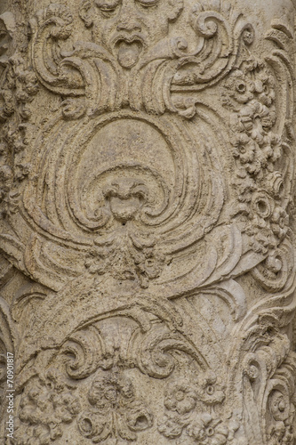 flourishes, ornaments and sculptures of Gothic style, Spanish An