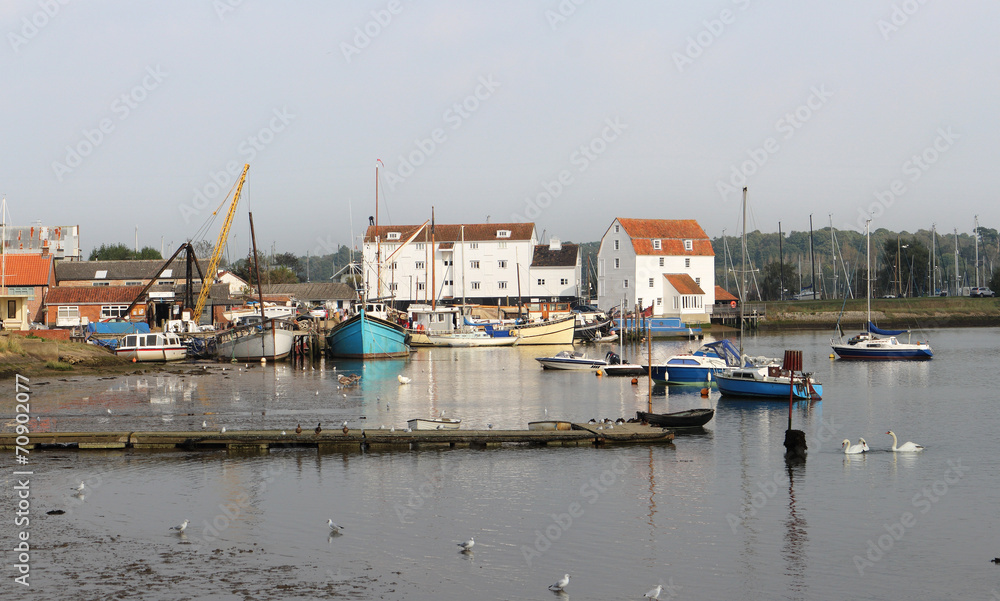 Fototapeta premium English Town of Woodbridge in Suffolk