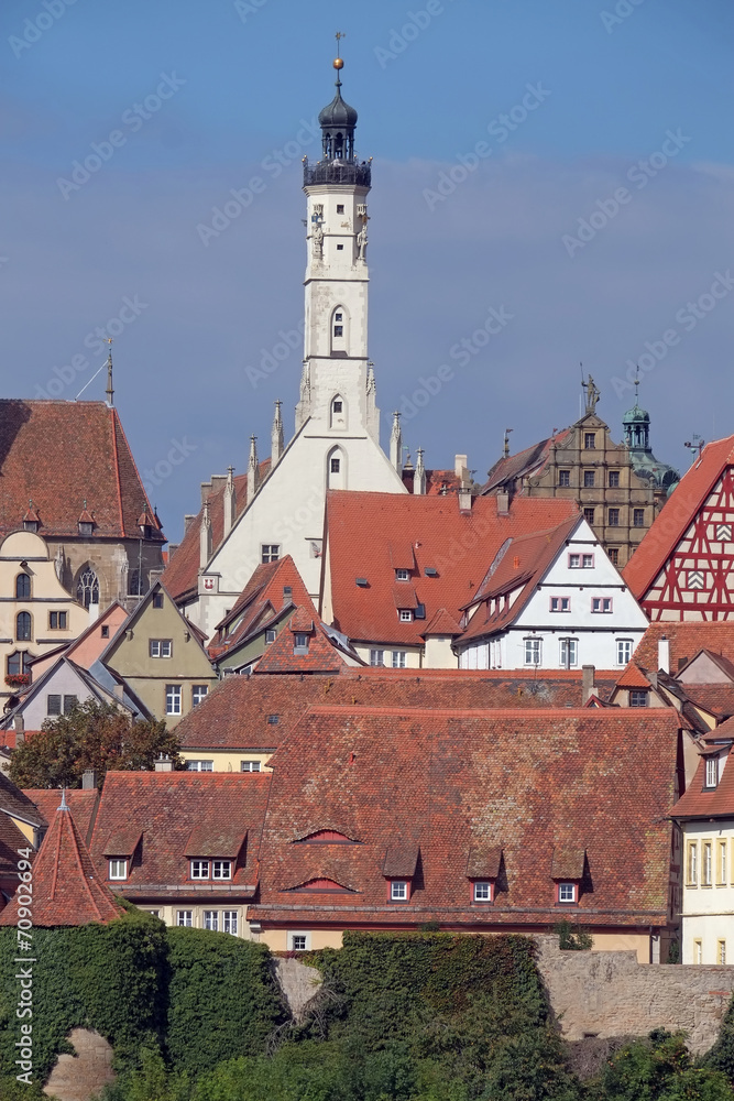 Fototapeta premium Rathaus von Rothenburg