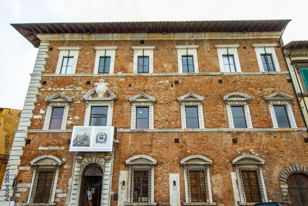 Fototapeta premium Museo della Grafica di Pisa, Palazzo Lanfranchi