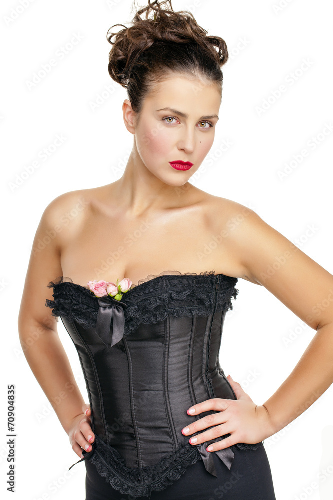 Beauty portrait of young attractive woman Beauty portrait of young attractive woman