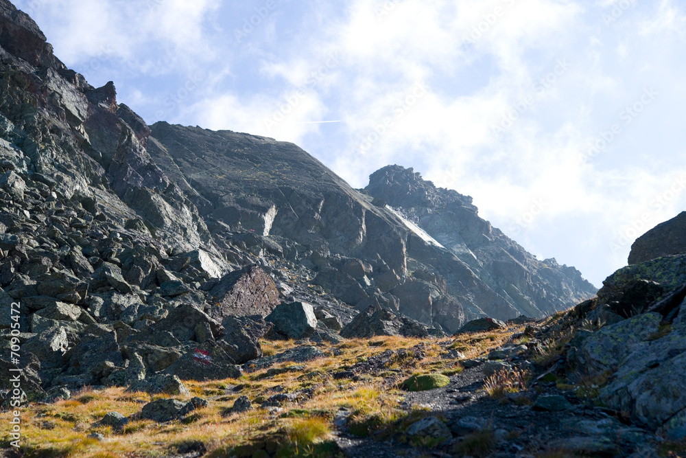 Obraz premium Flimspitze - Alpen