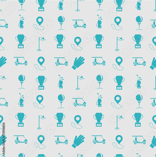 Monochrome background for golf