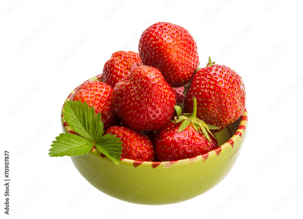 Strawberry in the bowl Strawberry in the bowl