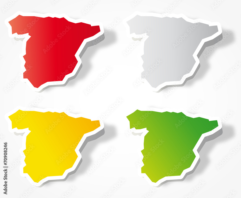 Map of Spain - España mapa