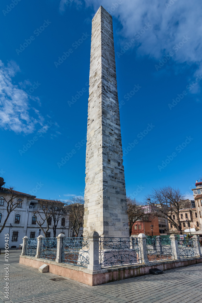 Walled Obelisk in Istanbul Turkey