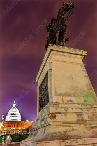 US Grant Statue Memorial US  Capitol Washington DC photo