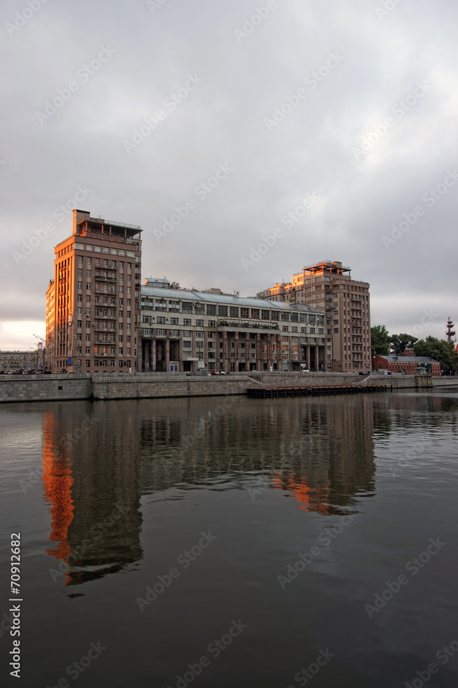 House on the riverfront