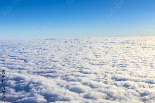 beautiful clouds at the sky