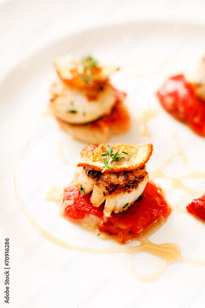 roasted scallop