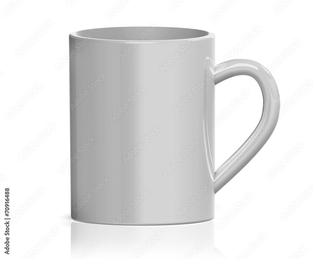 cup isolated on white cup isolated on white
