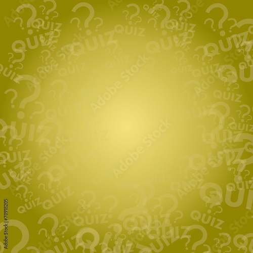 quiz sign background
