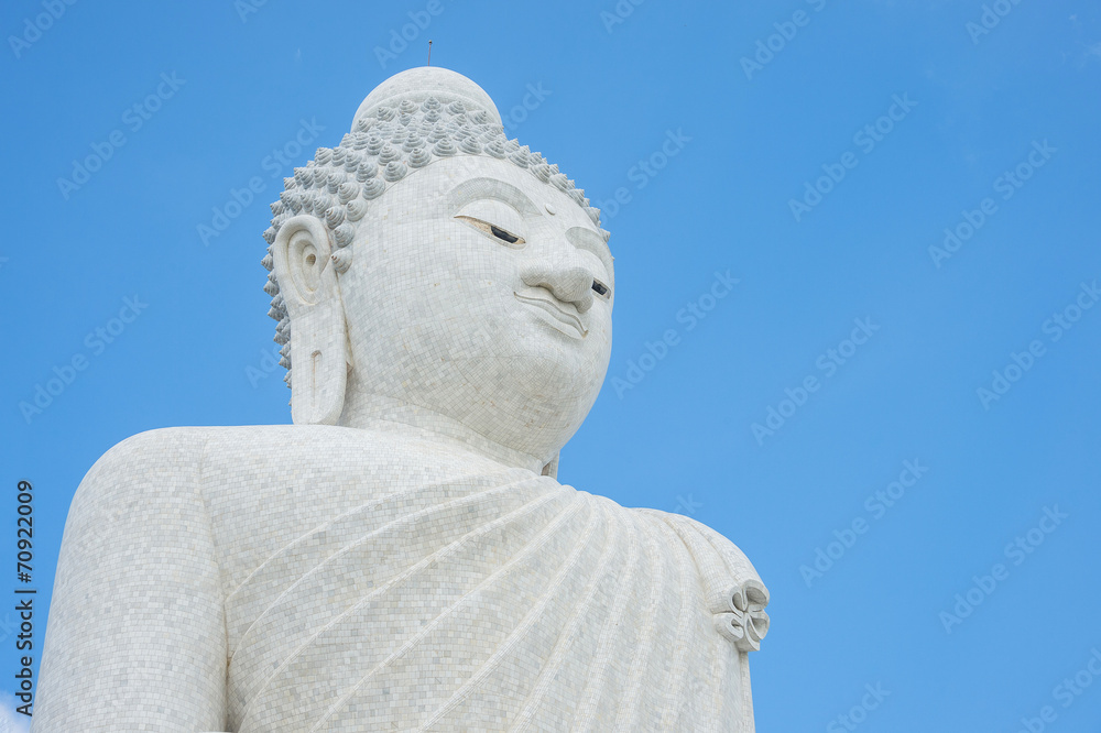 Big Buddha statue in the clearly sky Big Buddha statue in the clearly sky