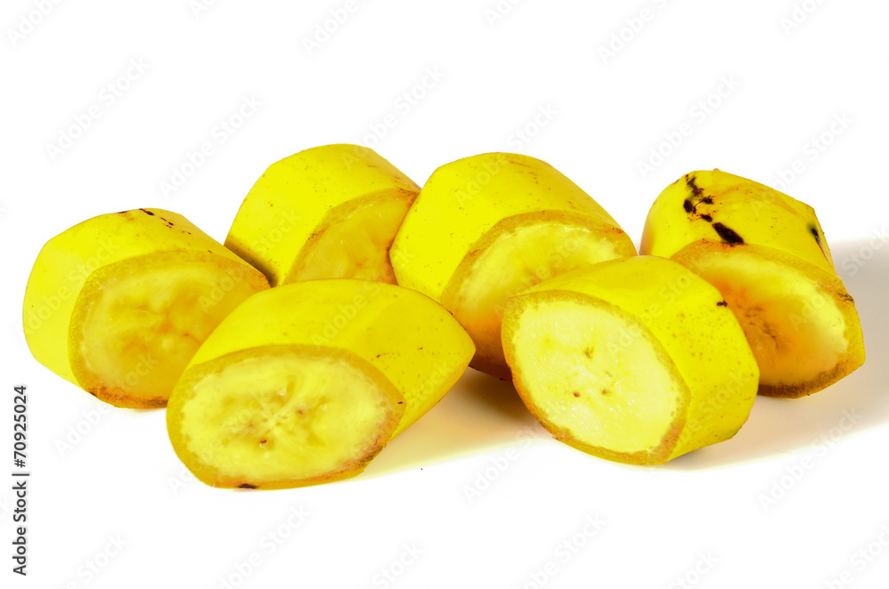 bananas isolated on white background bananas isolated on white background
