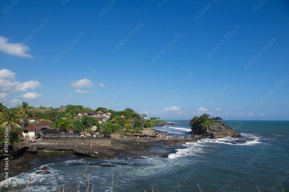 Tanah Lot - the temple in the sea. Bali, Indonesia