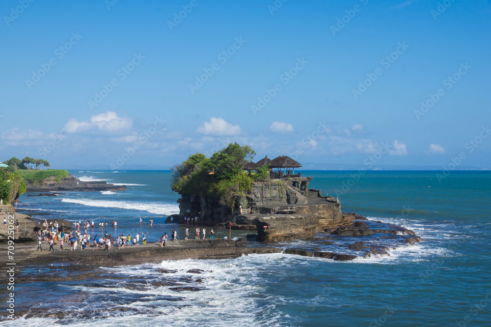 Temple in the sea (Pura Tanah Lot). Bali, Indonesia Temple in the sea (Pura Tanah Lot). Bali, Indonesia